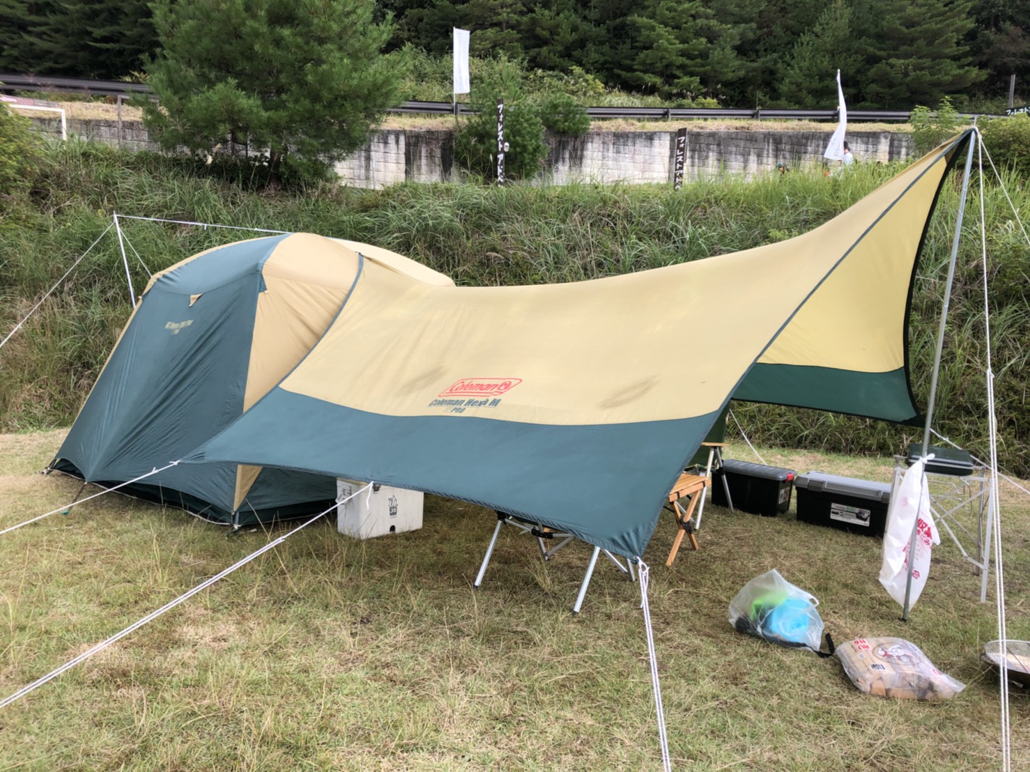 ファミリーキャンプ入門 準備するもの テント タープ 帰ってきたキャンプおやじ